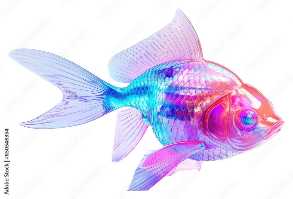 Poster png fish goldfish animal underwater.