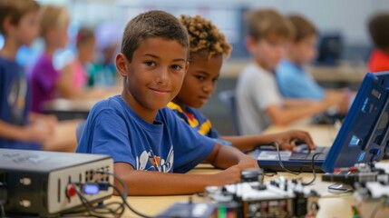 STEM Camps and Summer Learning Programs for Kids. Engaging Science, Robotics, and Coding Bootcamps for Hands-On Education and Skill Development.