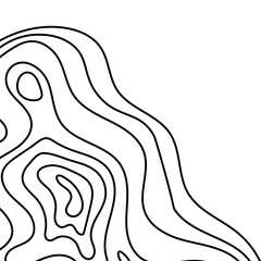 Topography Line Corner