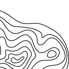 Topography Line Corner