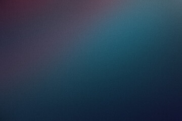 Abstract Grainy Gradient Background Texture Banner Poster in Blue, Dark Blue, Red and Maroon