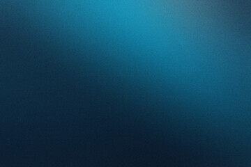 Fototapeta premium Abstract Grainy Gradient Background Texture Banner Poster in Blue, Dark Blue