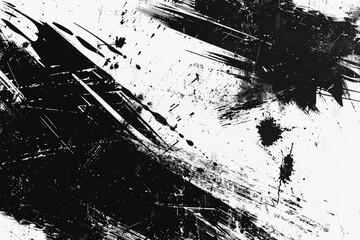 Fototapeta premium A black and white photograph of a motorcycle