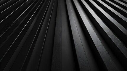 Abstract background with stripes and paper texture Black color : Generative AI