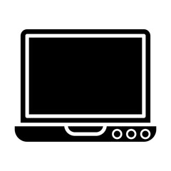 Laptop glyph icon