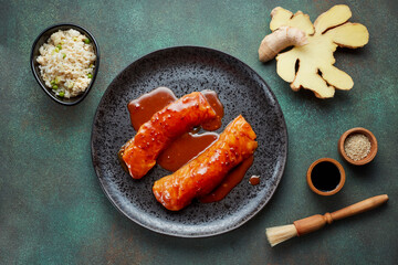 Asian Salmon steaks
