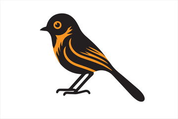 bird isolated on white background silhouette vector illustration, perfect for logo design, art projects, and graphic design. Diverse positions, flying
