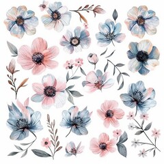 pattern with flowers