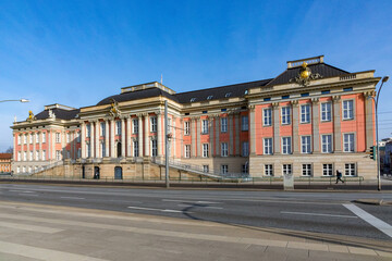 Obraz premium Brandenburg parliament, Landtag, in Potsdam, Germany