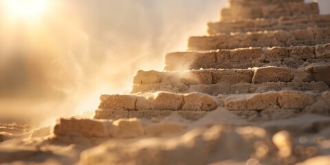 Historic Babylon city Tower of Babel biblical tale of multilingual speech. Concept Historical Architecture, Biblical Stories, Multilingual Communication, Ancient Civilizations