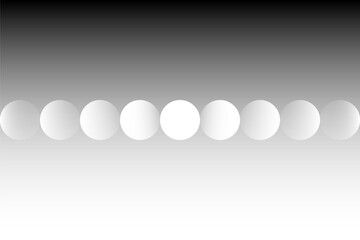 月の満ち欠けのような抽象的な背景イラスト