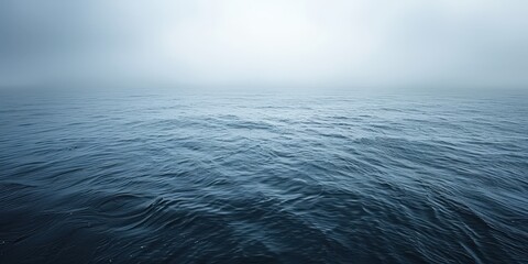 Fototapeta premium Serene Foggy Sea