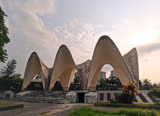 Mausoleum of three leaders or Tin Netar Mazar at Shahbag Dhaka