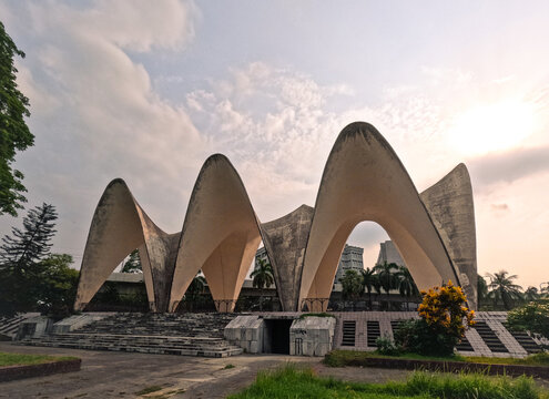 Mausoleum of three leaders or Tin Netar Mazar at Shahbag Dhaka