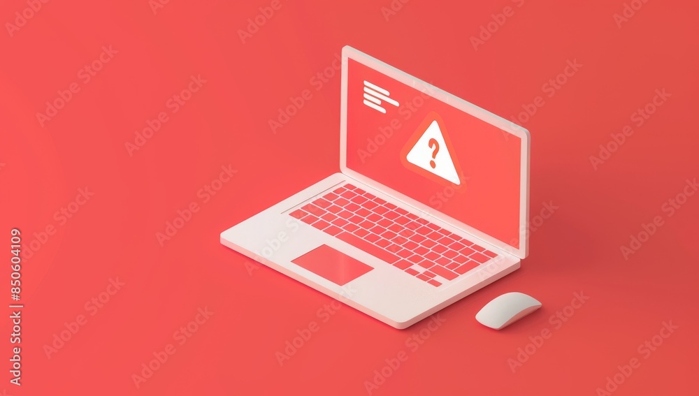 Poster hacker attack stealing phishing user data, security warning alert, warning sign, error attention exc