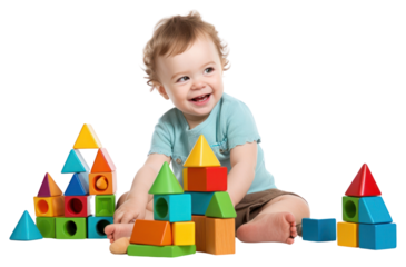 PNG Happy british kid baby toy white background.