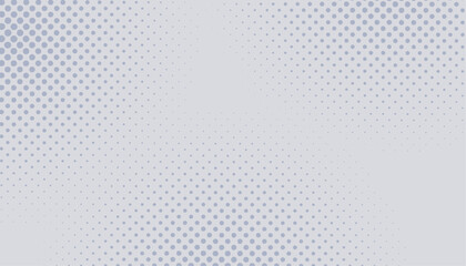 Abstract halftone white background with grey circles