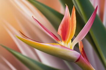 Vibrant Hawaiian Flower in Bloom, Tropical Beauty and Exotic Flora