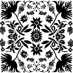 floral seamless pattern, pattern, flower pattern, geometric pattern, diagonal pattern, floral, flower, seamless, design, ornament, vector, decoration, art, wallpaper, leaf, illustration, black, style,