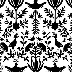 floral seamless pattern, pattern, flower pattern, geometric pattern, diagonal pattern, floral, flower, seamless, design, ornament, vector, decoration, art, wallpaper, leaf, illustration, black, style,