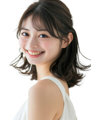 Photo of young beautiful asian japanese chinese hong kong korean girl lady woman