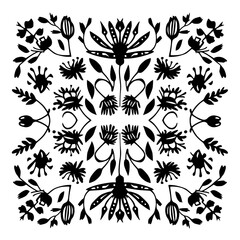 floral seamless pattern, pattern, flower pattern, geometric pattern, diagonal pattern, floral, flower, seamless, design, ornament, vector, decoration, art, wallpaper, leaf, illustration, black, style,