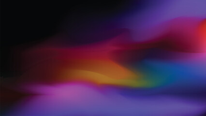 Abstract background with rainbow colors, purple, blue, red, green, yellow	