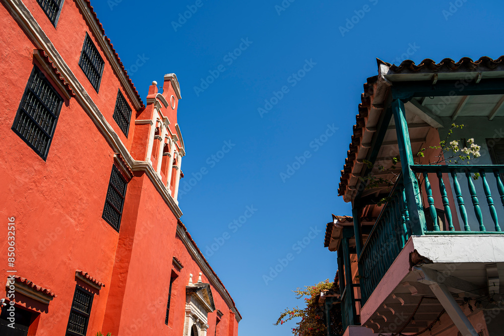 Wall mural cartagena landmarks, colombia