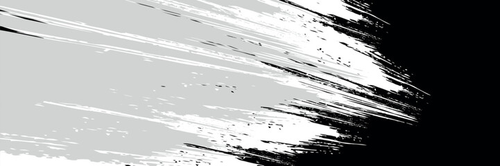 Halftone white dot pattern and black gradient grunge texture background. Dotted line comic sport style vector illustration, eps10.