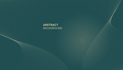 Abstract Waves Gradient Background, Wallpaper, Banner