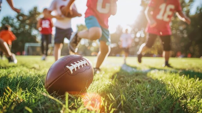 Youth Football Camp Activities