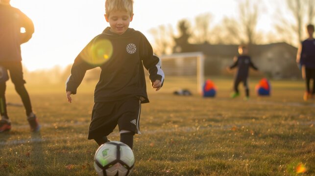 Youth Soccer Academy Drills
