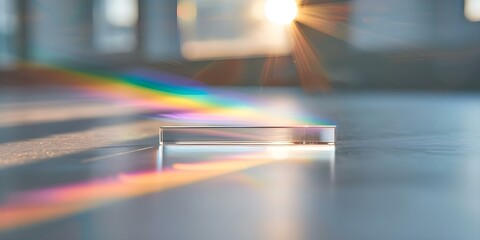 Exploring Refraction and Reflection Through an Interactive Prism Exhibit. Concept Interactive Exhibit, Prism, Refraction, Reflection, Science Education