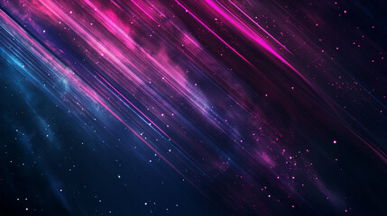 Fototapeta premium The neon lines and rays background, Illustration