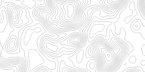 Fototapeta premium Vector topography stylized height of the lines map. Topographic map background. 