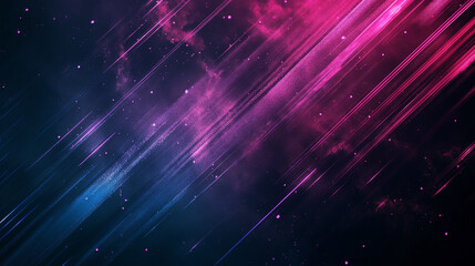 Obraz premium The neon lines and rays background, Illustration