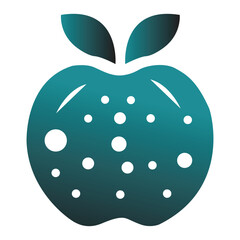 Apple mascot logo vector 