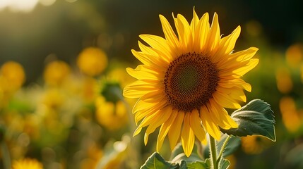 Fototapeta premium Sunflower close-up