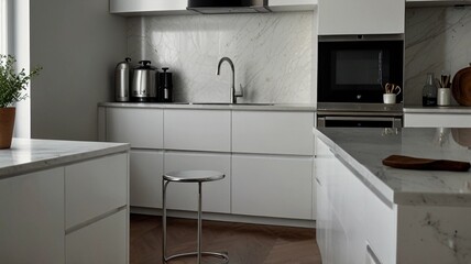 Fototapeta premium modern kitchen interior