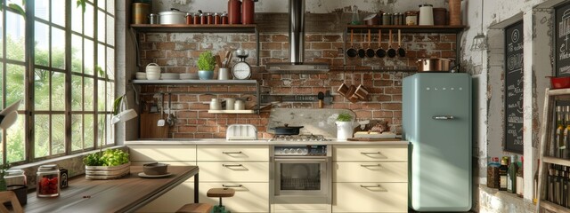 Kitchen decoration in  condo