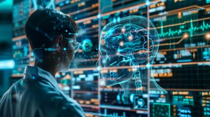 A healthcare provider uses big data analysis to segment patient populations and create personalized treatment plans for better outcomes.