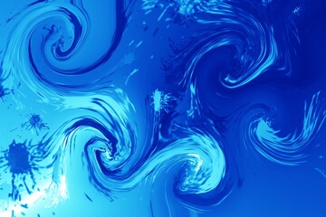 abstract blue background with waves