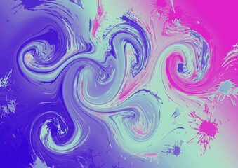 Fototapeta premium abstract background with swirls