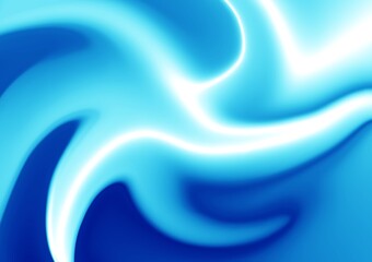 abstract blue waves