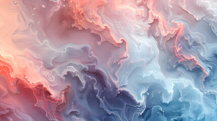 abstract pastel clouds