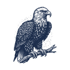 Eagle Vector, eagle silhouette, eagle Vector drawing