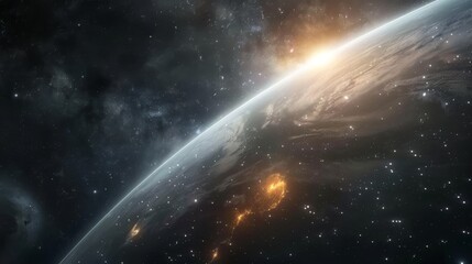 Obraz premium Planet Earth From Space