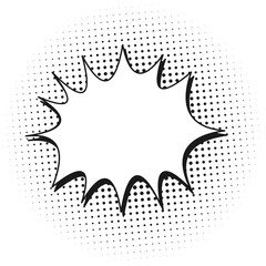 Fototapeta premium Comic Speech Bubble