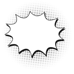 Obraz premium Comic Speech Bubble