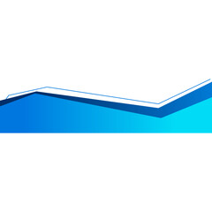 Obraz premium Elegant Business Footer